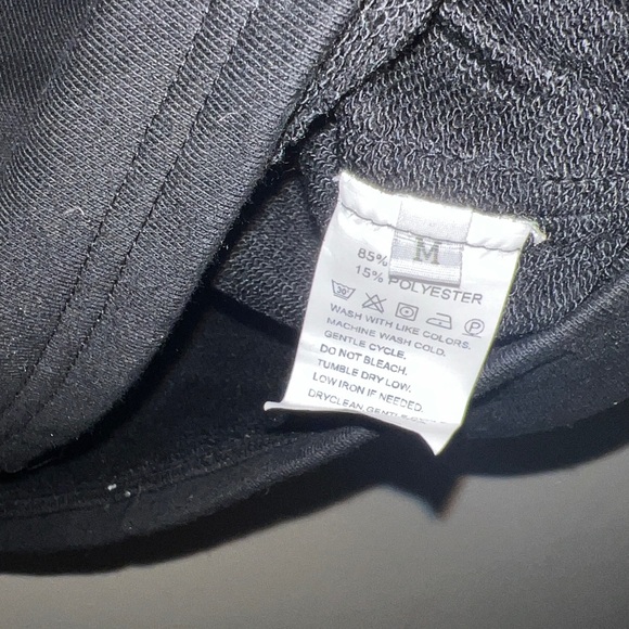 Graceful bloom, boutique - Black Striped Colorblock Patchwork Collar Sweatshirt - Picture 5 of 6